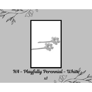 H4 - Playfully Perennial - White