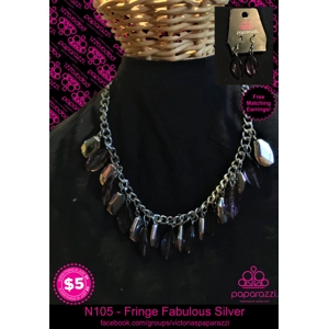 N105 - Fringe Fabulous Silver