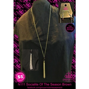 N111 - Socialite Of The Season Brown