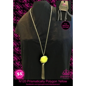 N120 - Prismatically Polygon Yellow