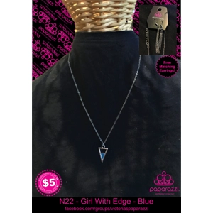 N22 - Girl With Edge - Blue