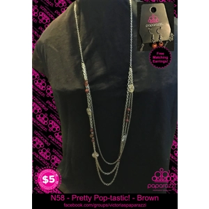 N58 - Pretty Pop-tastic! - Brown