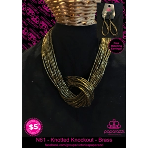 N61 - Knotted Knockout - Brass