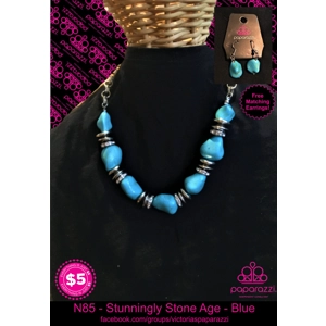 N85 - Stunningly Stone Age - Blue