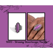 R103 Dreamy Desertscape Purple