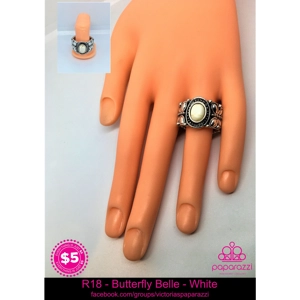 R18 - Butterfly Belle - White