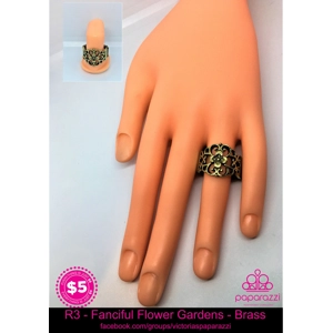 R3 - Fanciful Flower Gardens - Brass