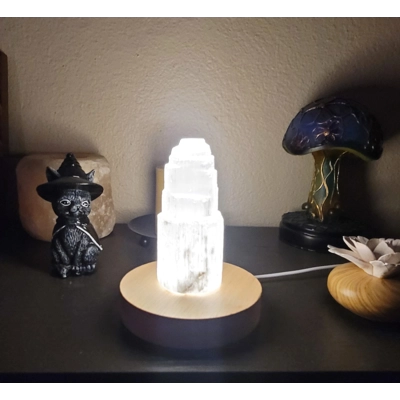 Selenite Crystal Lamp Selenite Crystal Lamp
