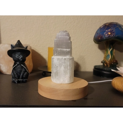 Selenite Crystal Lamp Selenite Crystal Lamp