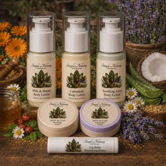 Lotions, Balms and Butters Sample Pack