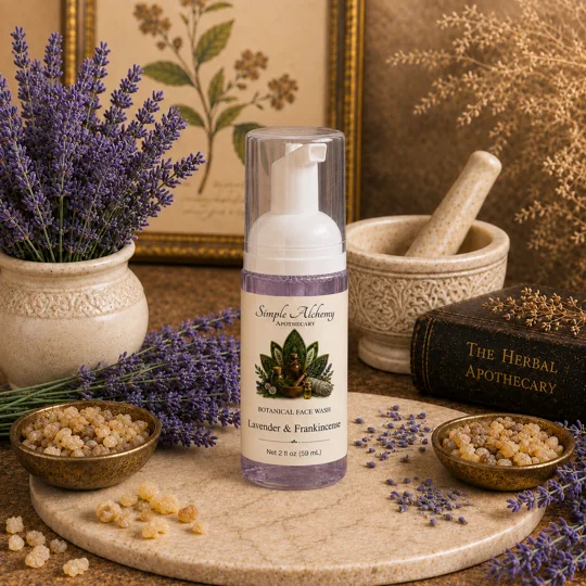 Lavender & Frankincense Foaming Face Wash