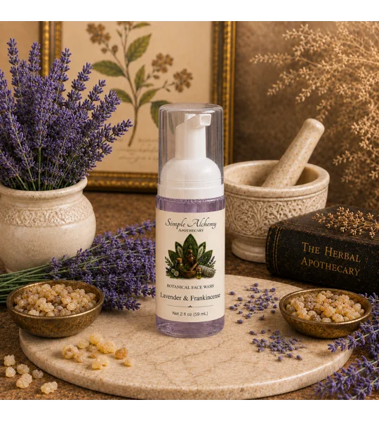 Lavender & Frankincense Foaming Face Wash