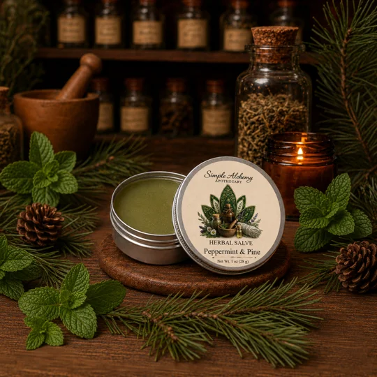Peppermint and Pine Salve