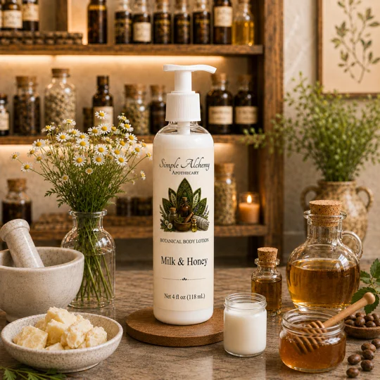 Milk & Honey Botanical Body Lotion