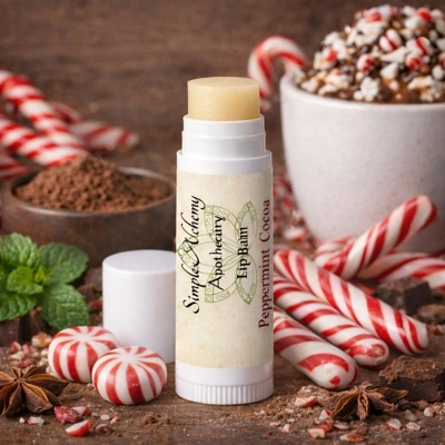 Peppermint Cocoa Lip Balm