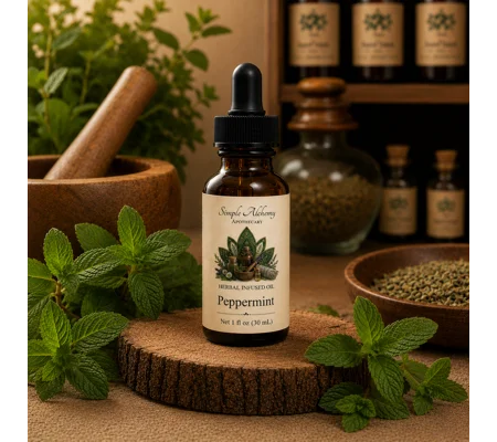 Peppermint Infused Oil