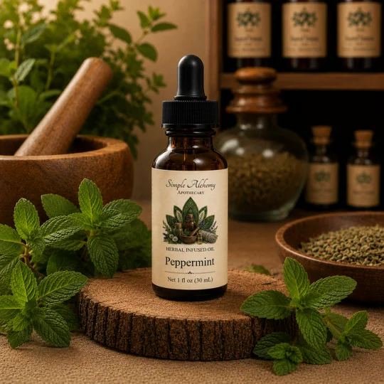 Peppermint Infused Oil