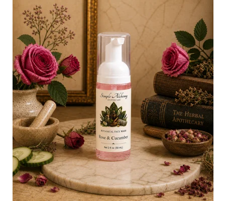 Rose & Cucumber Foaming Face Wash