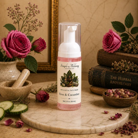 Rose & Cucumber Foaming Face Wash