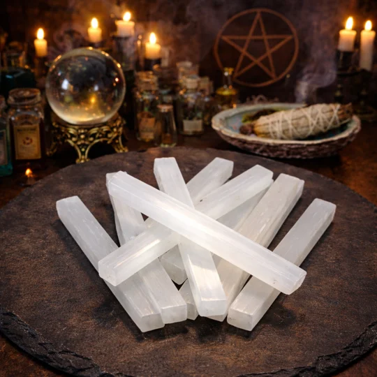 Selenite Wand