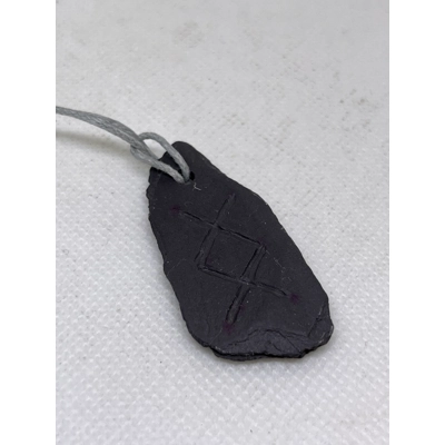 Ingwaz Slate Pendant