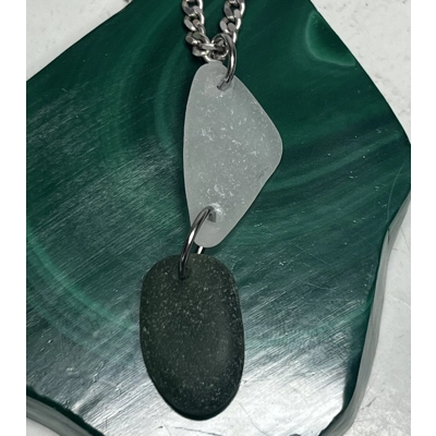 Green White Drop