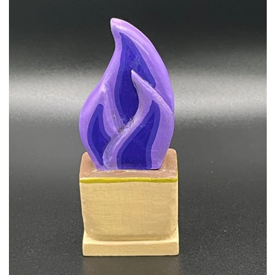 Violet Flame Carving