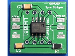 LM1881 Sync Stripper PCB fully assembled, free ship RGB Framemeinster upscaler