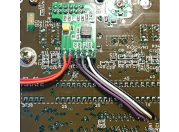 Super Nintendo SNES Mini RGB, S-Video, C-Sync restore & Power LED THS7374 AMP installation service