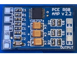 PC Engine / TurboGrafx-16 THS7374 RGB Amp