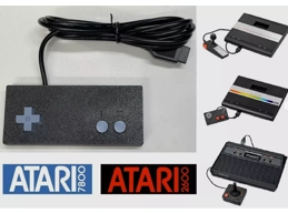 2 Button Gamepad Controller Joystick Works with Atari 2600+ Atari 7800