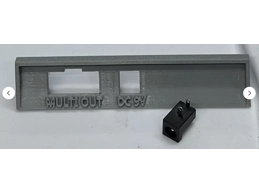 Replacement Back Panel Power DC Jack Port for SNES Jr Super Nintendo 2 SNS-101