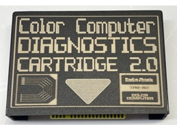 Tandy Color Computer Diagnostics 2.0 Cartridge Coco 1 2 3 Diags 26-3019 TRS-80