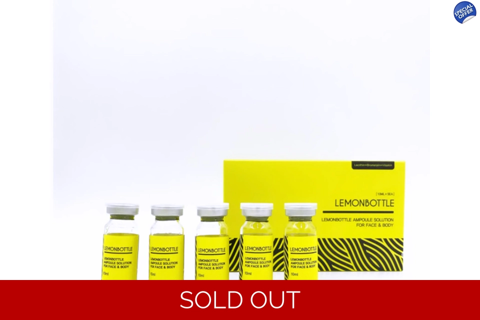 Lemon  Bottle Fat Dissolving 5 x 10ml box