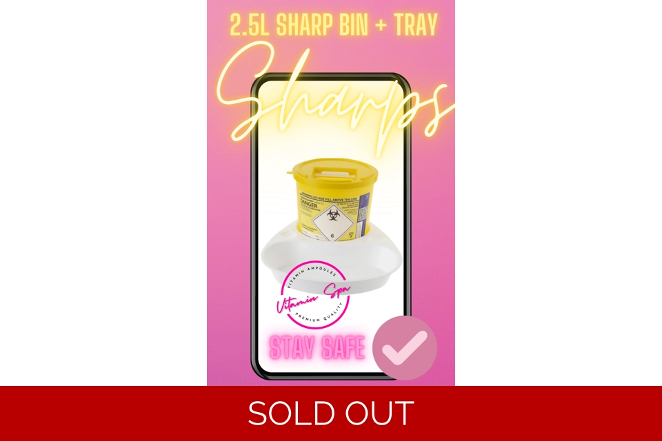 2.5 Ltr Sharps Bin And ..