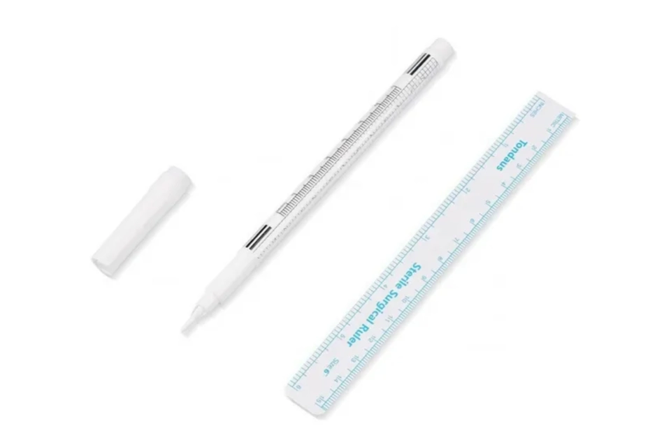 White Surgical Skin Marker Pen