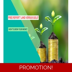 Free investment report Land v gold