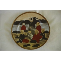 Antique Japanese plate 