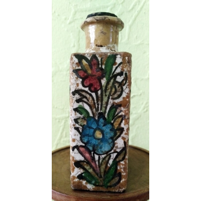 Antike Römische Tonflasche. Emailliert. mit Deckel SEHR SELTEN! Antike Römische Tonflasche. Emailliert. mit Deckel SEHR SELTEN!