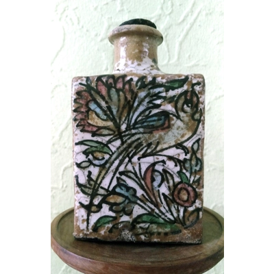 Antike Römische Tonflasche. Emailliert. mit Deckel SEHR SELTEN! Antike Römische Tonflasche. Emailliert. mit Deckel SEHR SELTEN!