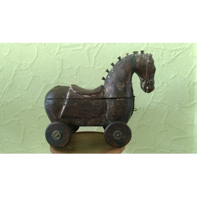 Antikes Holzpferd auf rädern, 18 Jhd. Handarbeit,top, selten! Antikes Holzpferd auf rädern, 18 Jhd. Handarbeit,top, selten!
