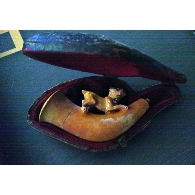 Antike kleine Meerschaumpfeife, leider ohne Mundstück Antike kleine Meerschaumpfeife, leider ohne Mundstück