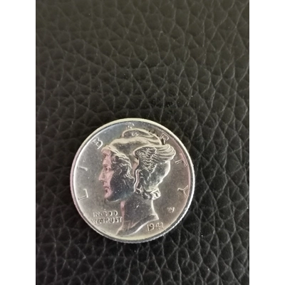 One Dime USA 1941 silber VZ - STG