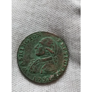 Antike 1 cent USA 1791 ..