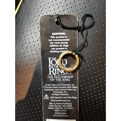 Original vintage "Herr der Ringe" Ring Original vintage "Herr der Ringe" Ring