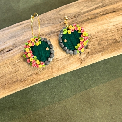 Fairy Door Earrings. Whimsical Dangle Earrings.