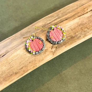 Fairy Door Earrings. Whimsic..