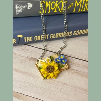 Polymer Clay Open Book ..