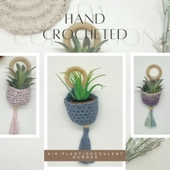 Hand Crocheted Air Plan..