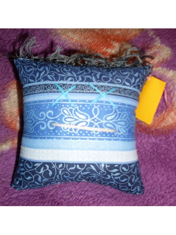 Blue Stripes Stress Head